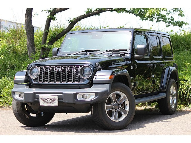 ラングラー(ジープ) アンリミテッド サハラ 3.6L 4WD　純正マルチナビ・TV レザーシート 中古車画像