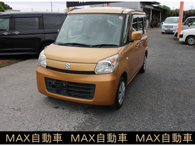 スペーシア(スズキ) X レーダーブレーキサポート スマートフォン連携ナビゲーション 4WD 中古車画像