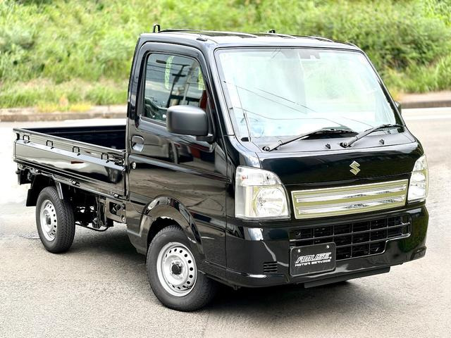 キャリイ（スズキ）KC エアコン パワステ 農繁仕様 スズキセーフティサポート 4WD　登録済未使用 強化4枚リーフスプリング 中古車画像