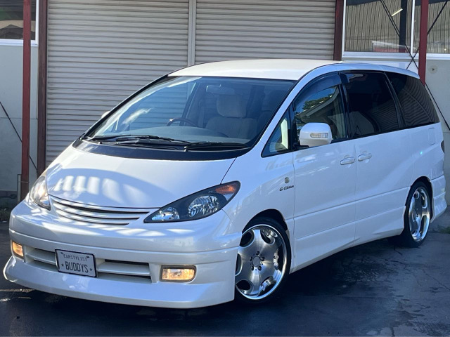 エスティマ(トヨタ)2.4 アエラス Gエディション ナビスペシャル 4WD ワンオーナー AMEアルミ Aftermarket Aero 中古車画像