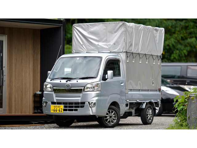 ハイゼットトラック(ダイハツ)エクストラ アルミパネル 幌 室内180cm 中古車画像