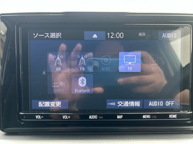【純正ナビ】多彩なオーディオソースに対応しております。