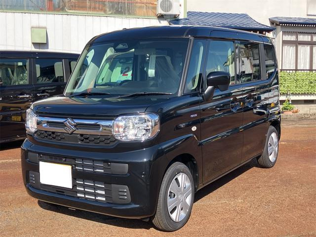 スペーシア(スズキ) ハイブリッド(HYBRID) X 4WD　全周囲カメラ 両側電動スライドドア ナビ 中古車画像