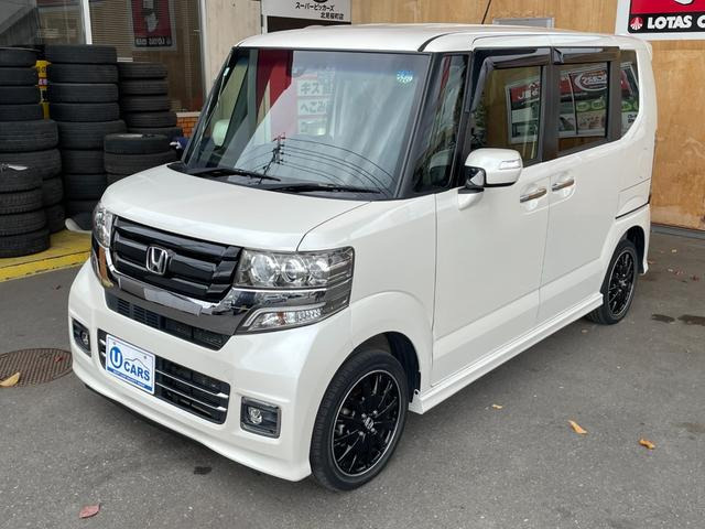 N-BOXカスタム(ホンダ) G ターボ SSパッケージ ブラックスタイル 4WD ターボ 安心パッケージ 純正ナビ ETC 中古車画像