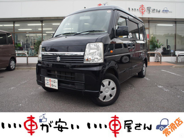 エブリイワゴン(スズキ) JPターボ ハイルーフ キーレス☆取説☆記録簿☆サイドバイザー 中古車画像