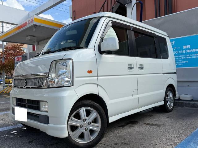 エブリイワゴン(スズキ) PZターボスペシャル ハイルーフ 4WD　ナビ ETC 両側電動スライドドア 中古車画像