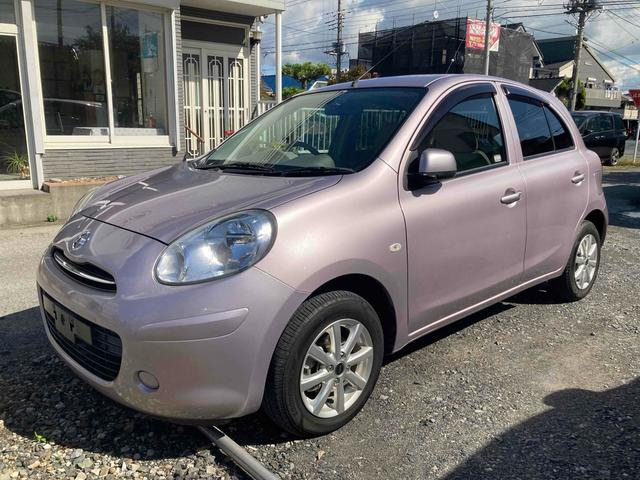 マーチ(日産) 1.2 12X　ETC ナビ TV アルミホイール スマートキー アイドリングストップ 中古車画像