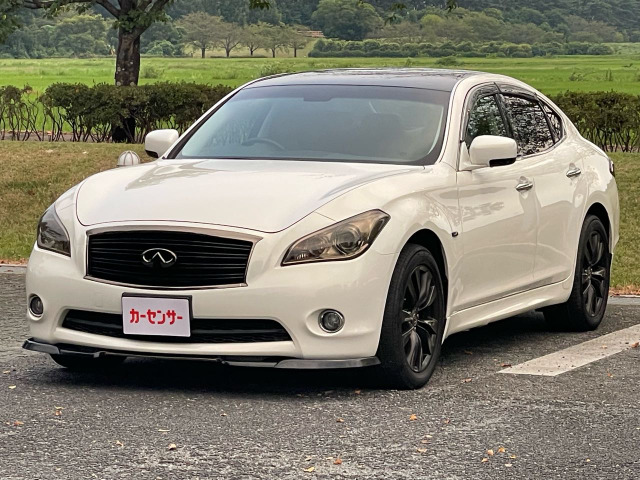 フーガ(日産) 2.5 250GT タイプP　黒革シート サンシェード動作OK 中古車画像