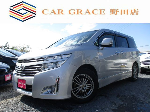 エルグランド(日産) 3.5 ハイウェイスター　半革 ナビTV 天井モニター 全周囲カメ 中古車画像
