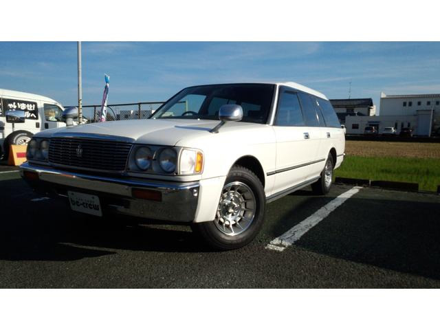 【値下最終出品】クラウンステーションワゴン ベンコラ 走行少ない32，000km 検2019.11月 まで ETC ナビ TV バックカメラ 旧車 クラウンワゴン・ベンチシートの中古車を探すカーセンサー