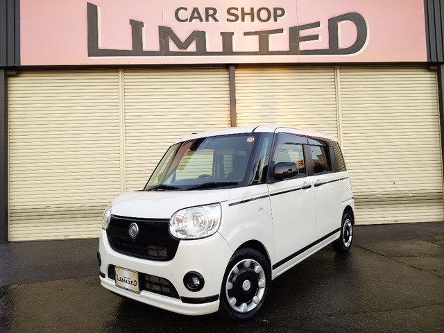 ムーヴキャンバス(ダイハツ) G ブラックアクセント リミテッド SAIII 4WD　夏タイヤ・冬タイヤ BS新品タイヤ付 中古車画像