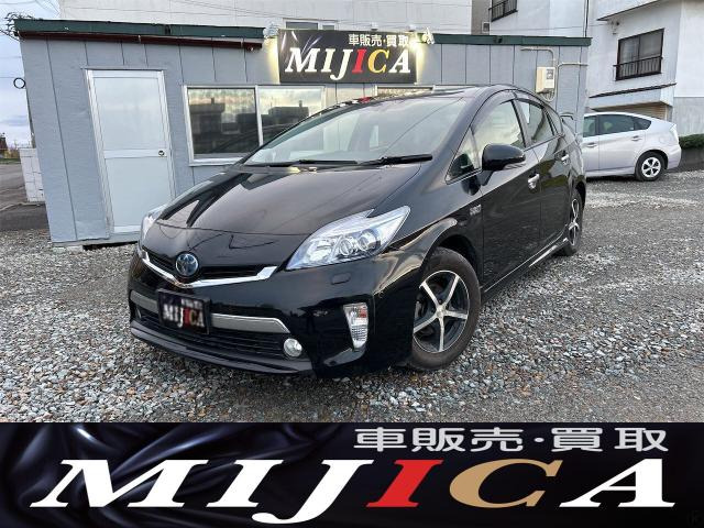 プリウスPHV（トヨタ）1.8 G レザーパッケージ　純正ナビ TV バックカメラ ドラレコ 中古車画像