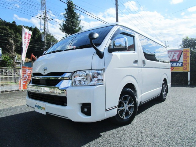 ハイエース(トヨタ) 2.7 GL ロング ファインテックツアラー　キャプテンシート・メーカー保証・ナビTV 中古車画像
