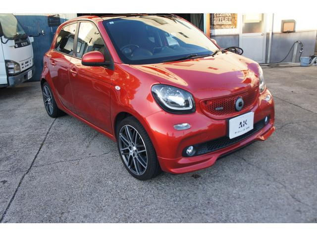 フォーフォー（スマート）ブラバス エクスクルーシブ レッド リミテッド ツイナミック　ナビ TV ETC ターボ バックカメラ 中古車画像