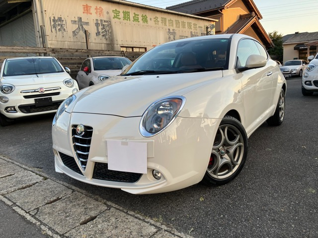 ミト(アルファロメオ) コンペティツィオーネ　タン革シート 純正17AW ナビ TV 中古車画像