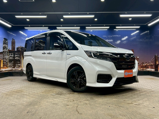 ステップワゴン(ホンダ) 2.0 スパーダ ハイブリッド G EX ホンダセンシング ブラックスタイル　後期型 黒半革シート 両側パワスラ 中古車画像