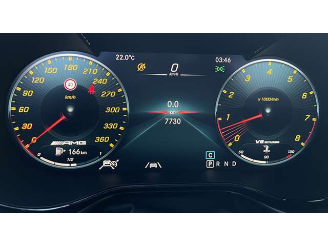 メーターパネルには12.3インチのコックピットディスプレイ