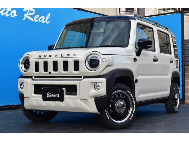 ハスラー(スズキ) タフワイルド ターボ 4WD　エアロカスタム 全方位9インチナビ付 中古車画像