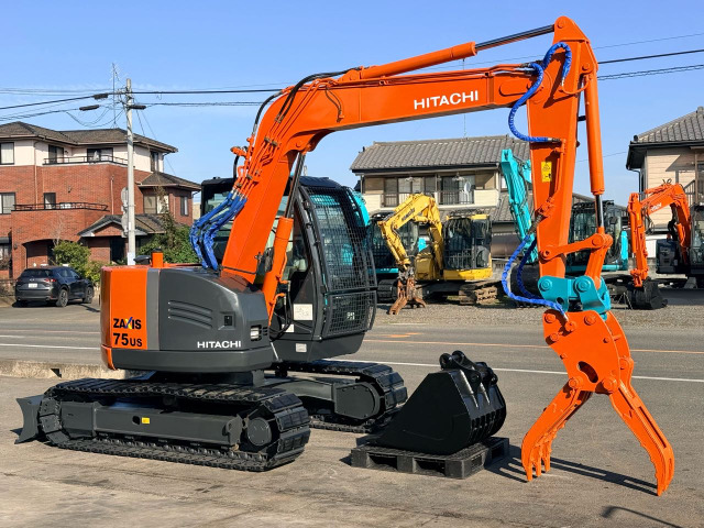 日立(国産車その他) 油圧ショベル　★ZX75US-3★3816時間★ 中古車画像