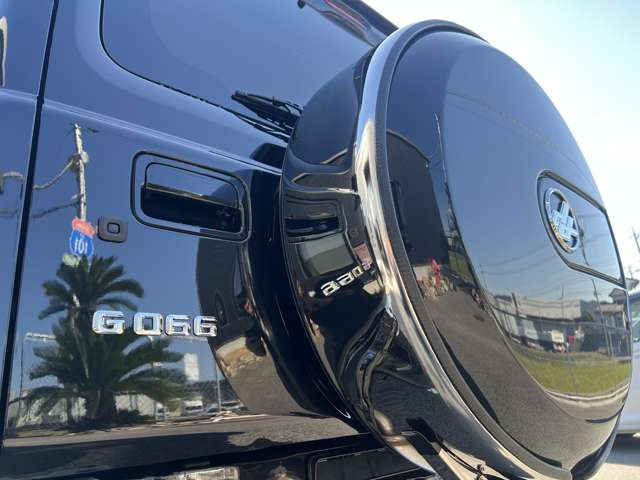 背面タイヤカバーもグッとくる♪