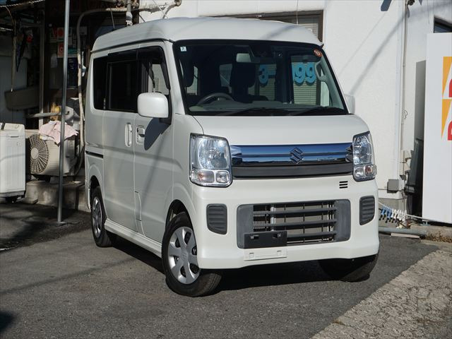 エブリイワゴンウィズ 車いす移動車 左右分割式リアシート付