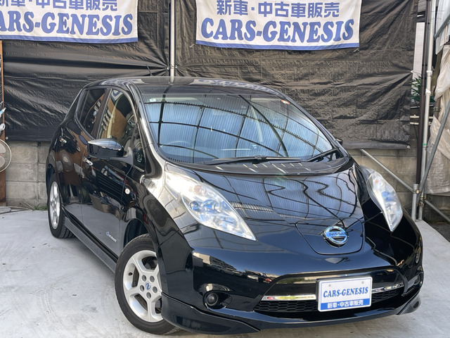 リーフ(日産) 30kWh X　満充電時137km・純正SDナビ・フルセ 中古車画像