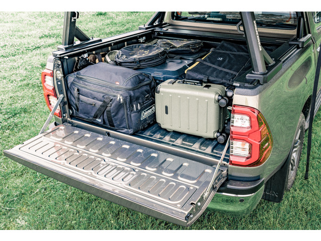 荷物をたくさん積載できるのでキャンプにピッタリ!