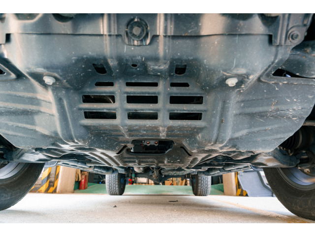 車の裏も綺麗です