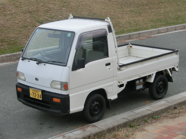 H10年式 KS4 スバル サンバー トラック リア アオリ バックパネル カラー/054 中古　☆050603ｒｓ