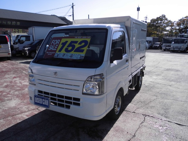 キャリイ(スズキ) 冷蔵冷凍車 エアコン パワステ パワーウインド ー20度設定 サイドドア付 中古車画像
