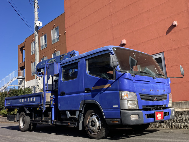 キャンター3.0 ダブルキャブ ワイド ロング 高床 STD ハイルーフ ディーゼル