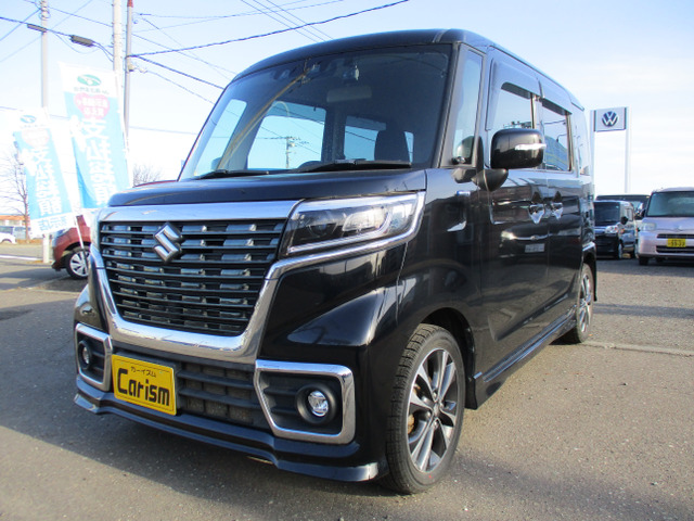 スペーシアカスタム（スズキ）ハイブリッド(HYBRID)  GS 4WD　スマートキー エンスタ 中古車画像