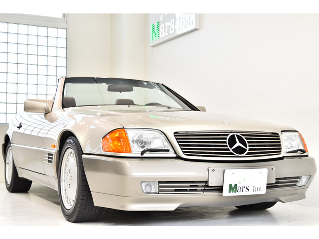 SLクラス(メルセデス・ベンツ) 500SL　正規D車 スモークシルバー 記録簿多数 中古車画像