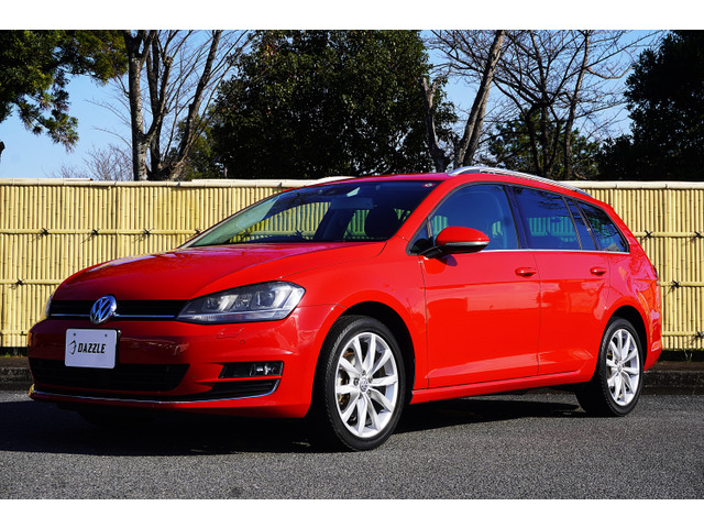 フォルクスワーゲン ゴルフヴァリアント レッド(赤色)の中古車一覧