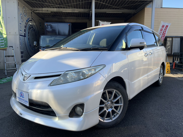 エスティマ(トヨタ) 2.4 アエラス Gエディション 4WD　Wパワスラ ナビ Bカメ モデリスタ 中古車画像