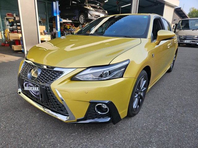 CT(レクサス) 200h Fスポーツ　200h Fスポーツ 後期仕様ヘッドライト・テールランプ・前後バンパー ETC 中古車画像