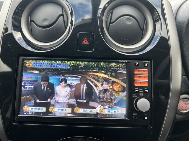 ナビ・AV機能も装備。各機能については現車確認時にスタッフまでお問い合わせください。