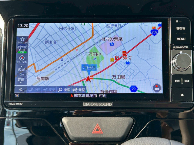 嬉しい社外ナビ付で知らない土地に行く時も安心♪♪