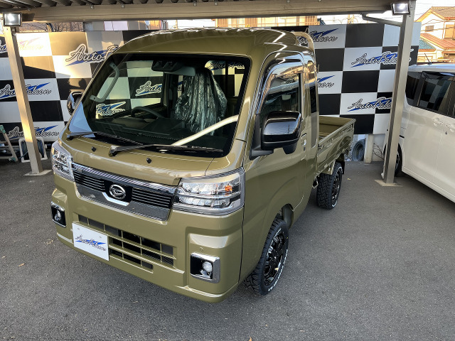 ハイゼットトラック（ダイハツ）ジャンボ エクストラ　1.5インチリフトアップ 新品アルミ&amp;T 中古車画像