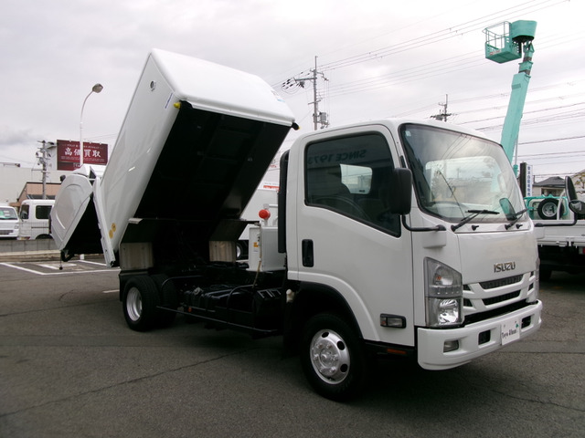 エルフ(いすゞ) 4WDダンプ式塵芥車6.5M3新明和 中古車画像