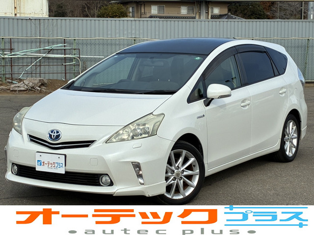 プリウスα(トヨタ) 1.8 S ツーリングセレクション　ワンオーナーガラスルーフ 純正ナビ 中古車画像