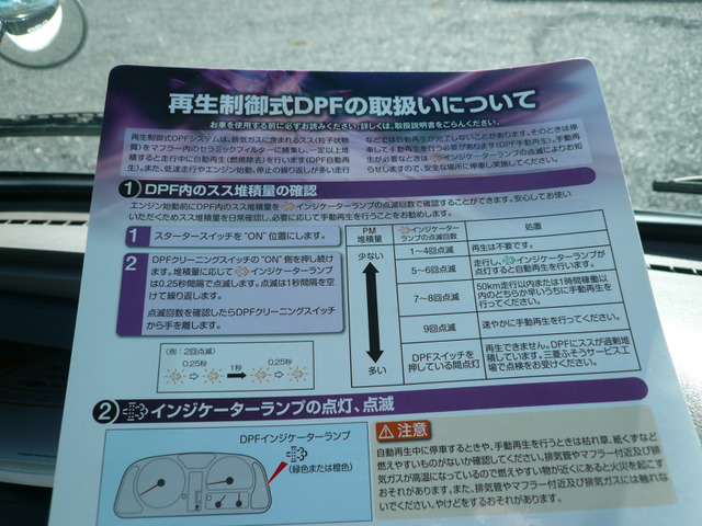 �Đ����䎮DPF�̎���t�����Ă��܂���