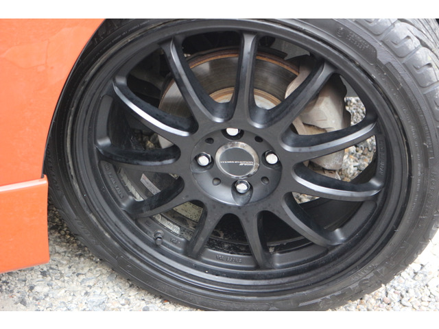 ☆WORKEMOTION17インチアルミホイール装着!マットなカラーがおしゃれです!