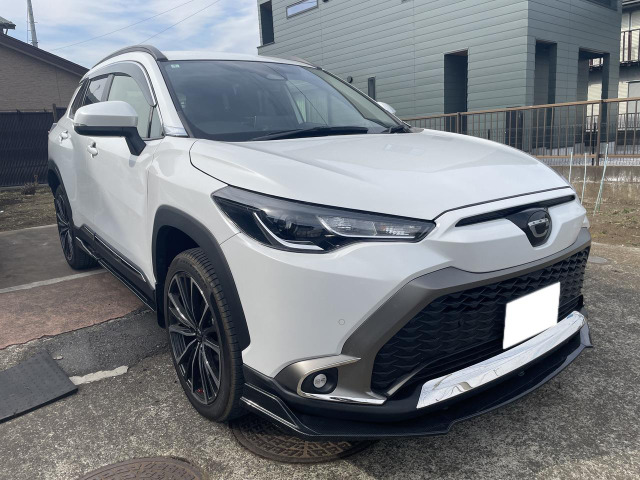 カローラ クロス（トヨタ）1.8 ハイブリッド S E-Four 4WD　リフトアップ 20インチアルミ 中古車画像