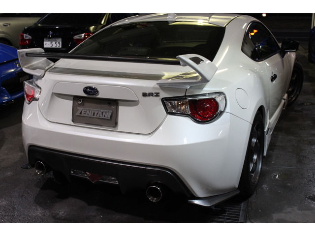 ☆【新品】リアバンパーアンダースポイラー(ガンメタ弊社塗装) ☆ROWENタイプ リアトランクスポイラー(弊社にてPW・ガンメタ塗装)