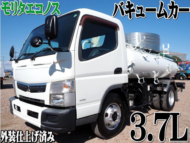 キャンター(三菱) モリタ製 3.7L バキュームカー 中古車画像