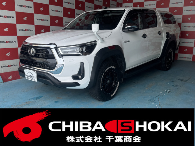 ハイラックス（トヨタ）2.4 Z ディーゼル 4WD　11インチナビ 後席モニター ドラレコ 中古車画像