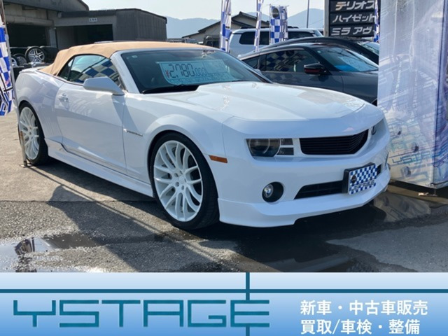 カマロコンバーチブル（シボレー）3.6　Aftermarket Aero Aftermarketアルミ22インチ 中古車画像