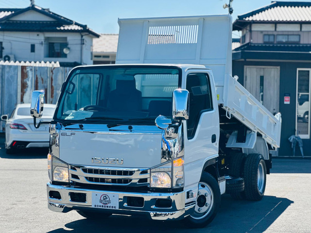 エルフ3.0 三転強化ダンプ フルフラットロー ディーゼル