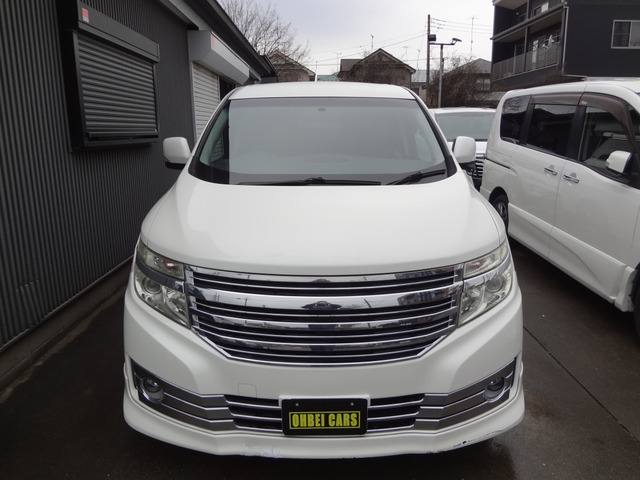 エルグランド2.5 ライダー 黒本革シート マニュアルシート